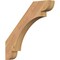 Ekena Millwork 3 1/2"W x 24"D x 24"H Olympic Smooth Knee Brace, Western Red Cedar BRC04X24X24OLY00SWR - alternate 1